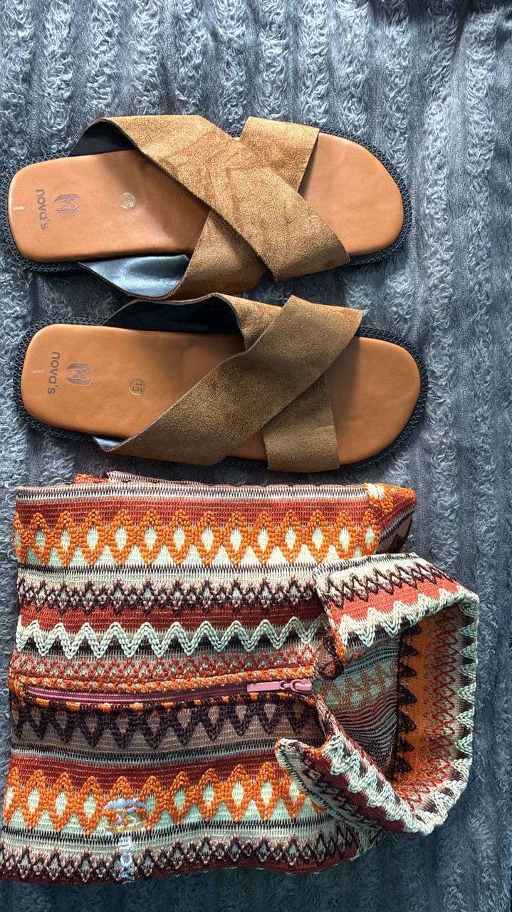 Orange Waves Set